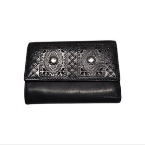 {Lauren Ralph Lauren} Women's Vintage Dark Brown Leather Wallet